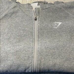 Gymshark Light Gray Hoodie